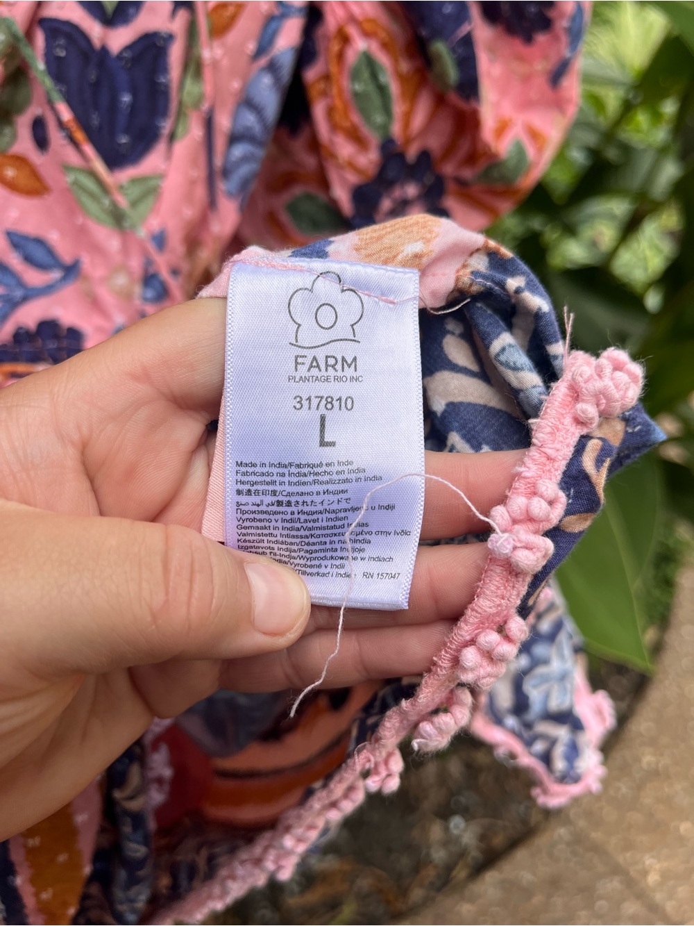 FARM Rio Seashell Cotton Mini Dress - Picture 13 of 16